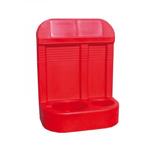 Double Extinguisher Stand
